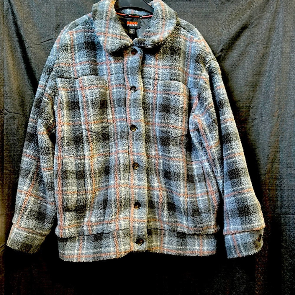 Oversized Bass Outdoor Sherpa Coat size Medium